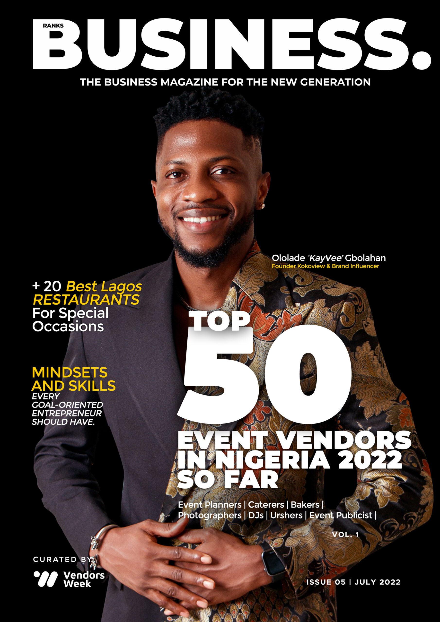 Ranks Business Magazine: TOP 50 EVENT VENDORS - Ranks Business